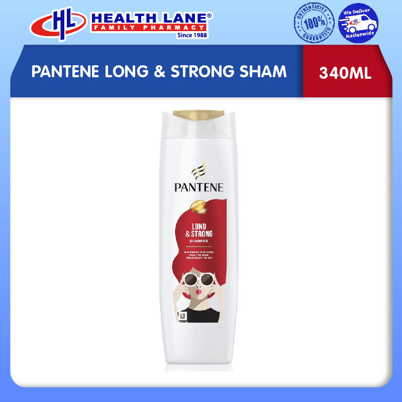 PANTENE LONG & STRONG SYAMPU 340ML